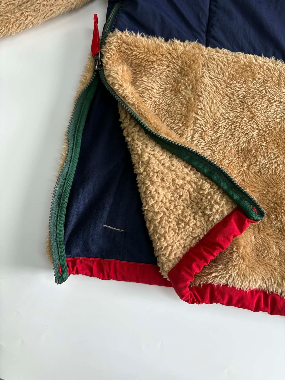 [M] 폴로 랄프로렌 하이브리드 쉐르파 후드티 하프 집업 상품이미지9