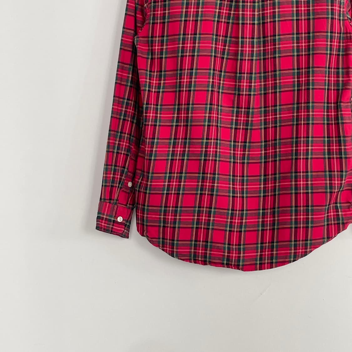 폴로 랄프로렌 레드 체크 셔츠 상품이미지7
