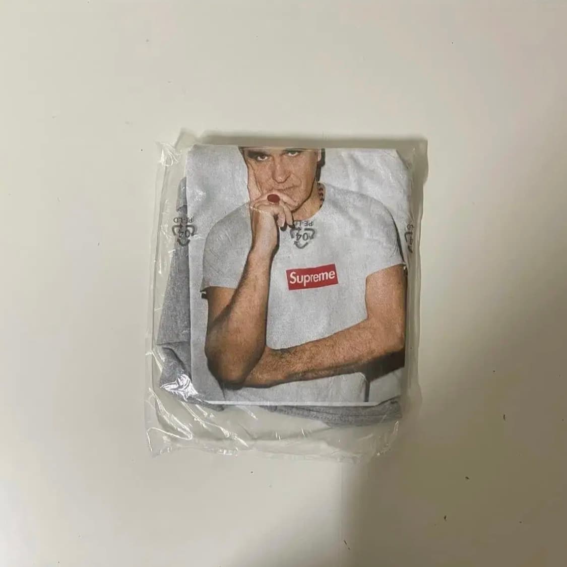 [M] 16SS 슈프림 모리세이 티셔츠 그레이 상품이미지2