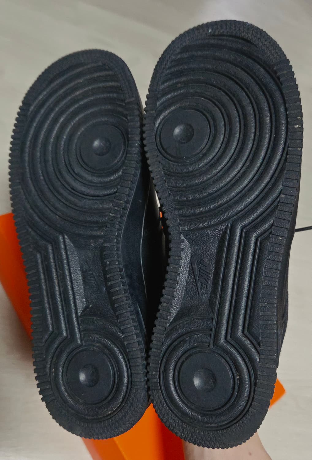 나이키 포스 로우 1 07 트리플 블랙 상품이미지7