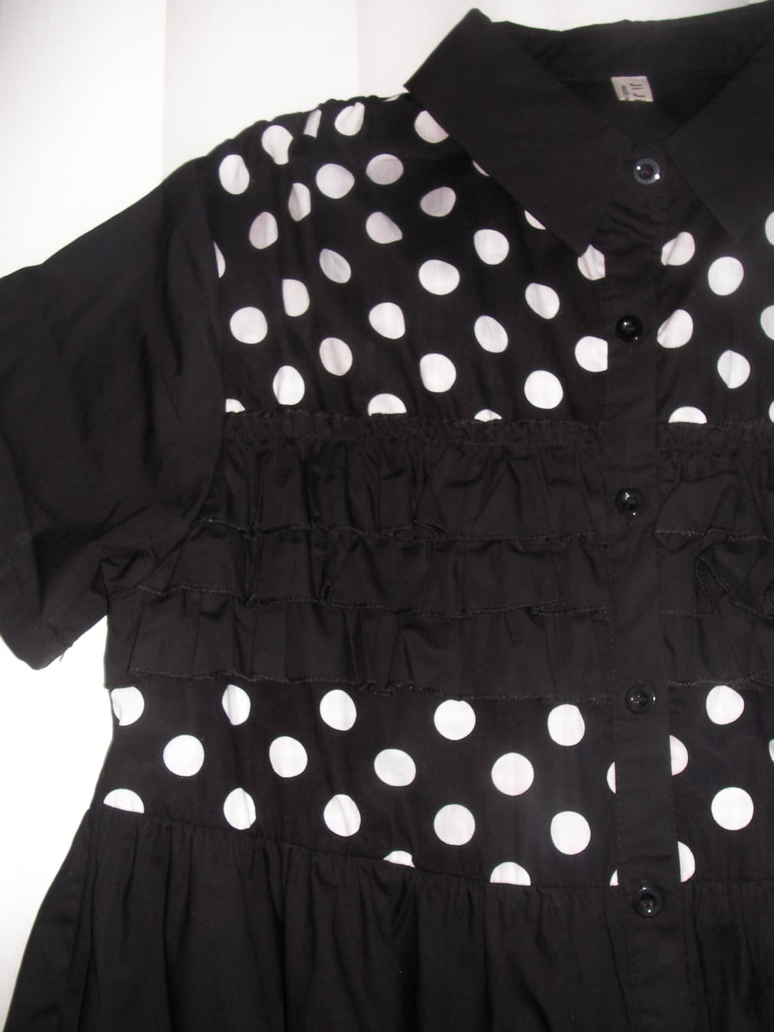 도트 블라우스 상품이미지4