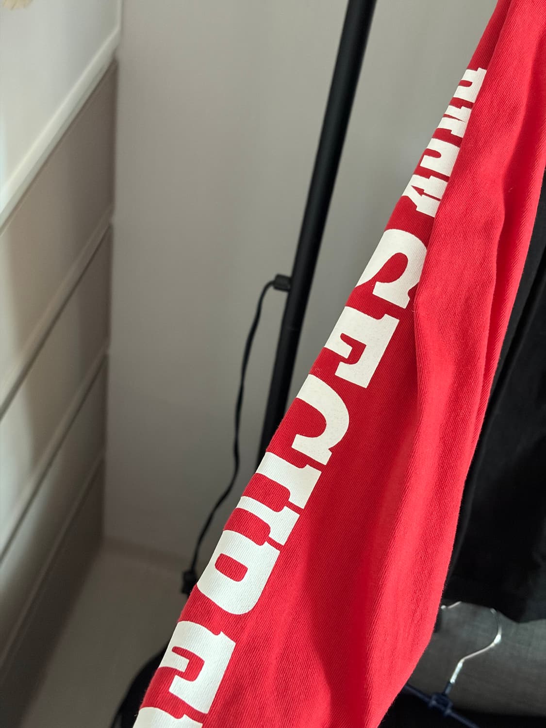 테켓 롱슬리브 Taking Day L/S Tee 레드 M 상품이미지5