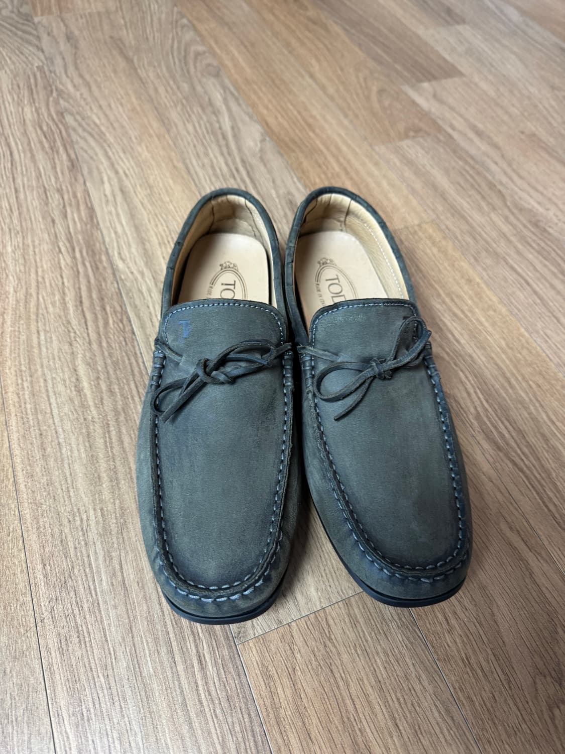 [Tod’s] 토즈 스웨이드 드라이빙 슈즈 7.5 상품이미지4