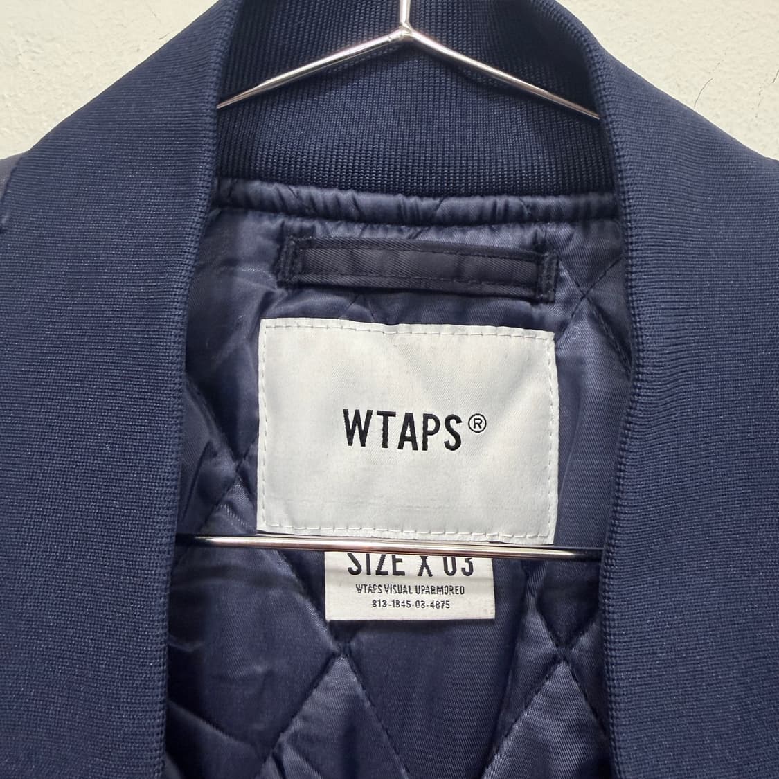 더블탭스 크로스본 바시티자켓 상품이미지4