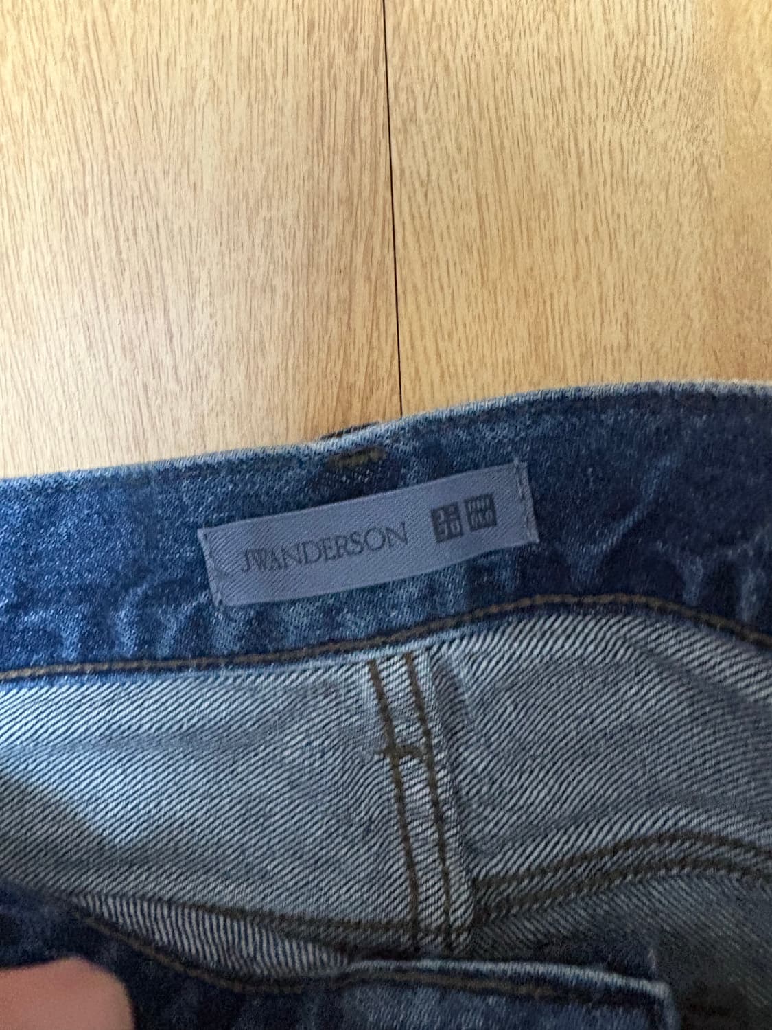 유니클로 JWA 스트레이트진 블루 34 상품이미지2