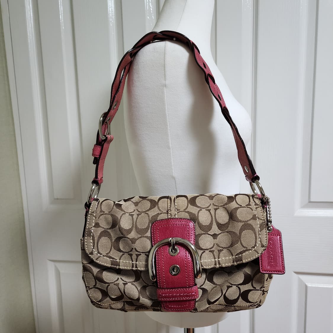 상태굿) 코치 버클 숄더백 상품이미지1