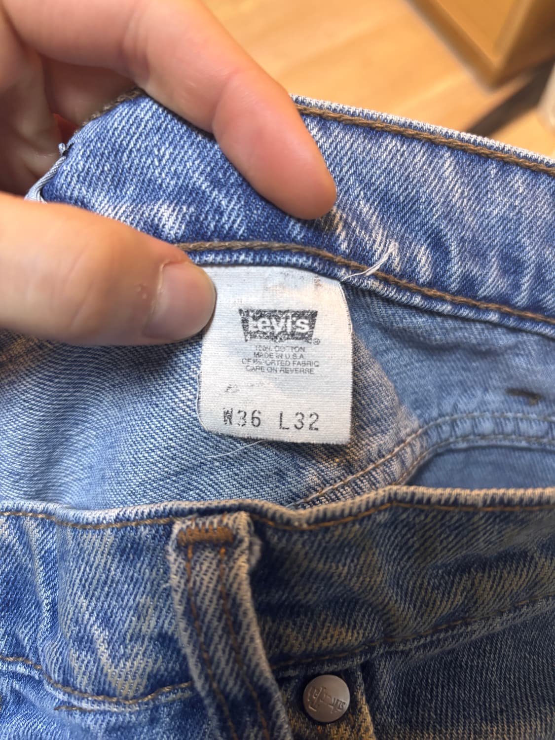리바이스 실버탭 배기 made in usa 상품이미지3