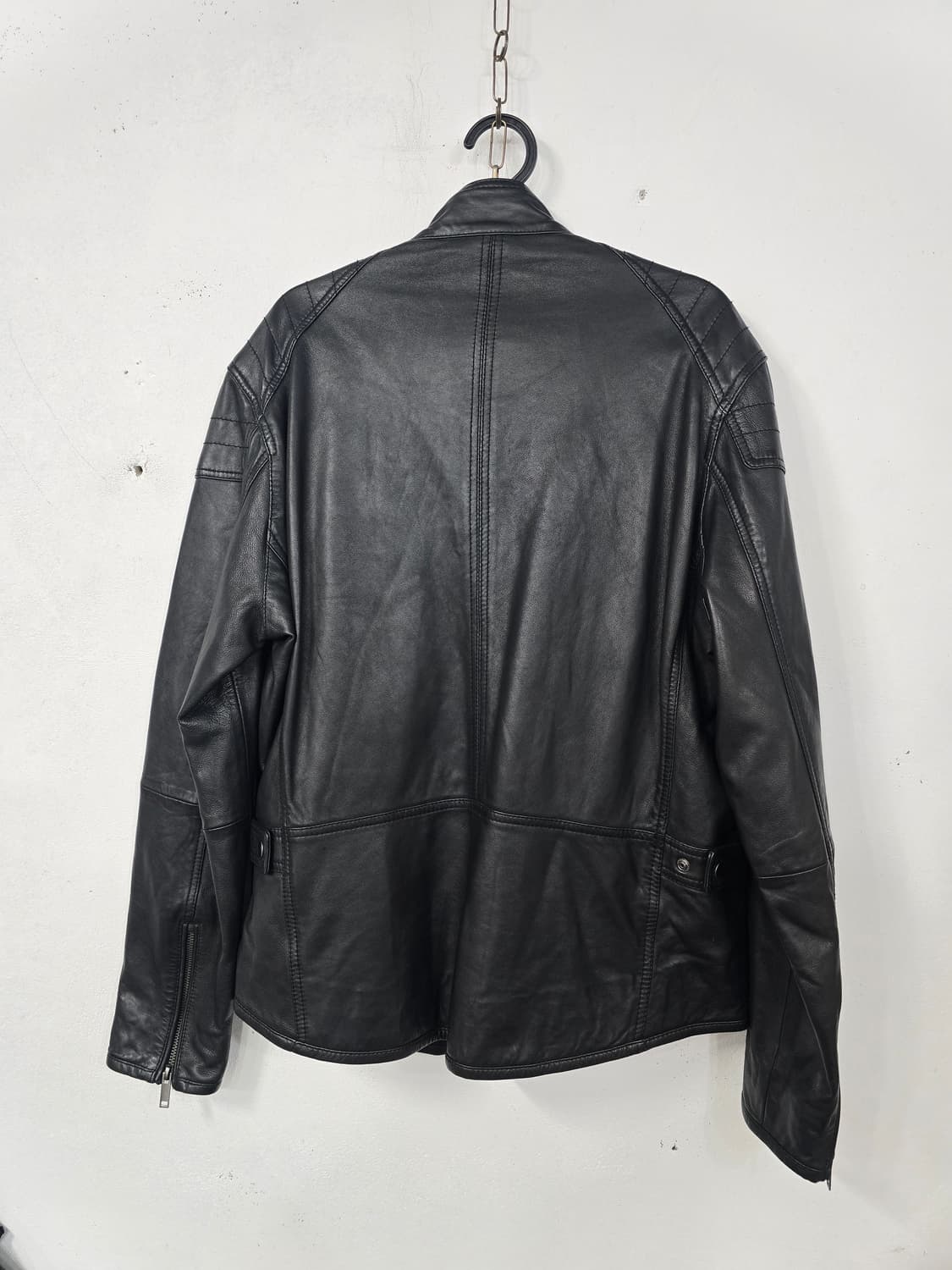 워모 LUOMO 양가죽 바이크 자켓 100 상품이미지2