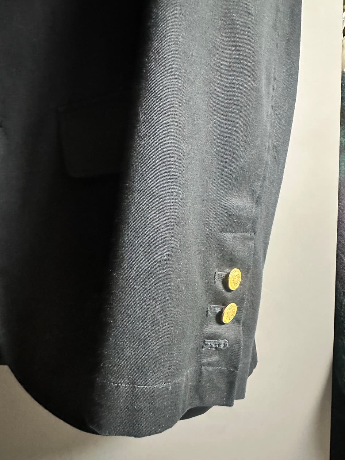 부기홀리데이 워시드코튼 금장 블레이져(s) 상품이미지2