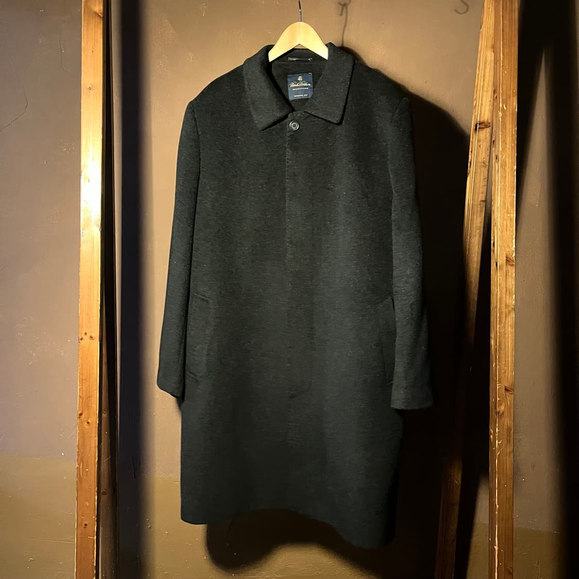 Brooks Brothers 베이비 캐시미어 100 싱글 코트 상품이미지1