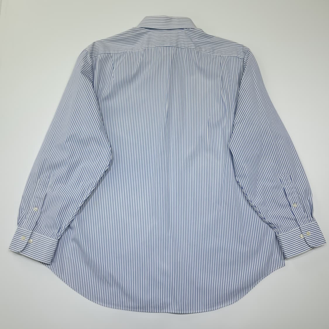 CK072 2XL 폴로 마린 핀스트라이프 스프레드칼라 셔츠 남방 상품이미지6