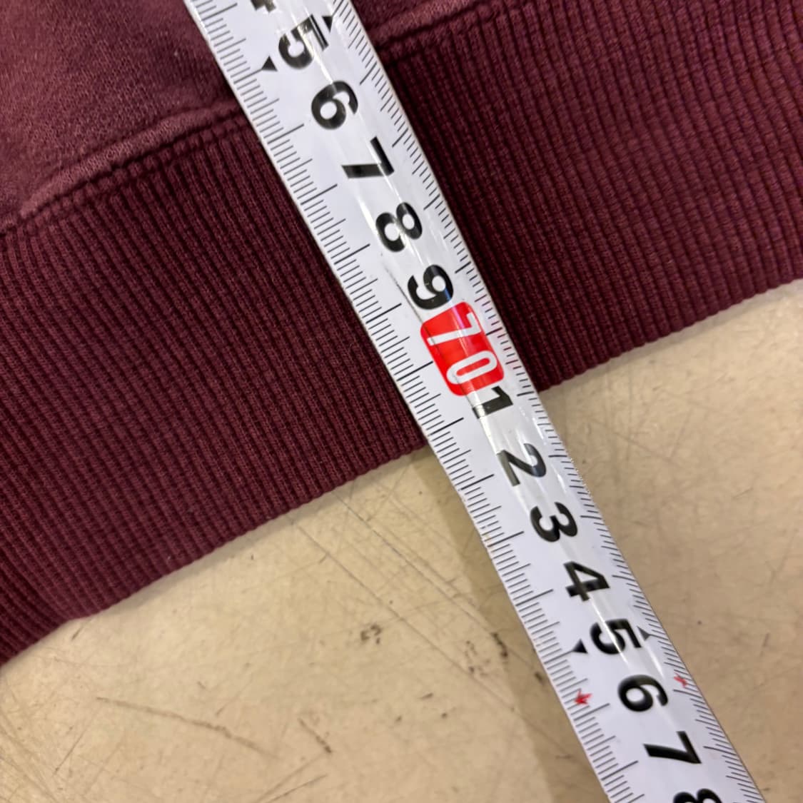 루츠 빅로고 버건디 맨투맨 상품이미지5