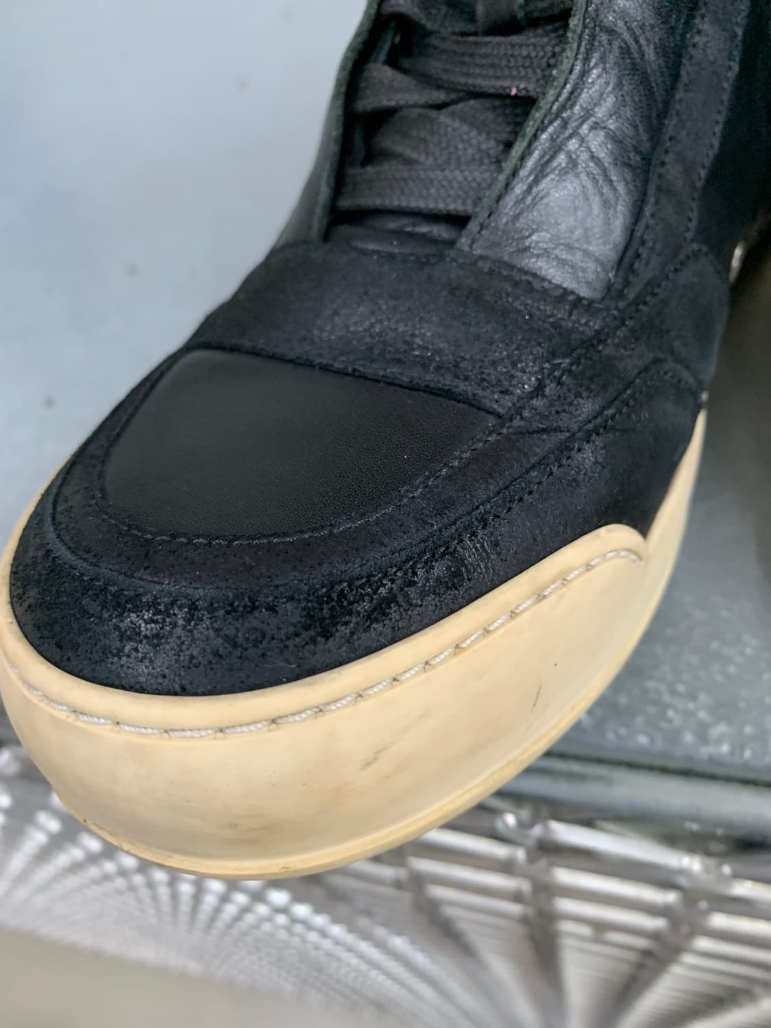 발망 레더 하이탑 스니커즈 42(265) 상품이미지4