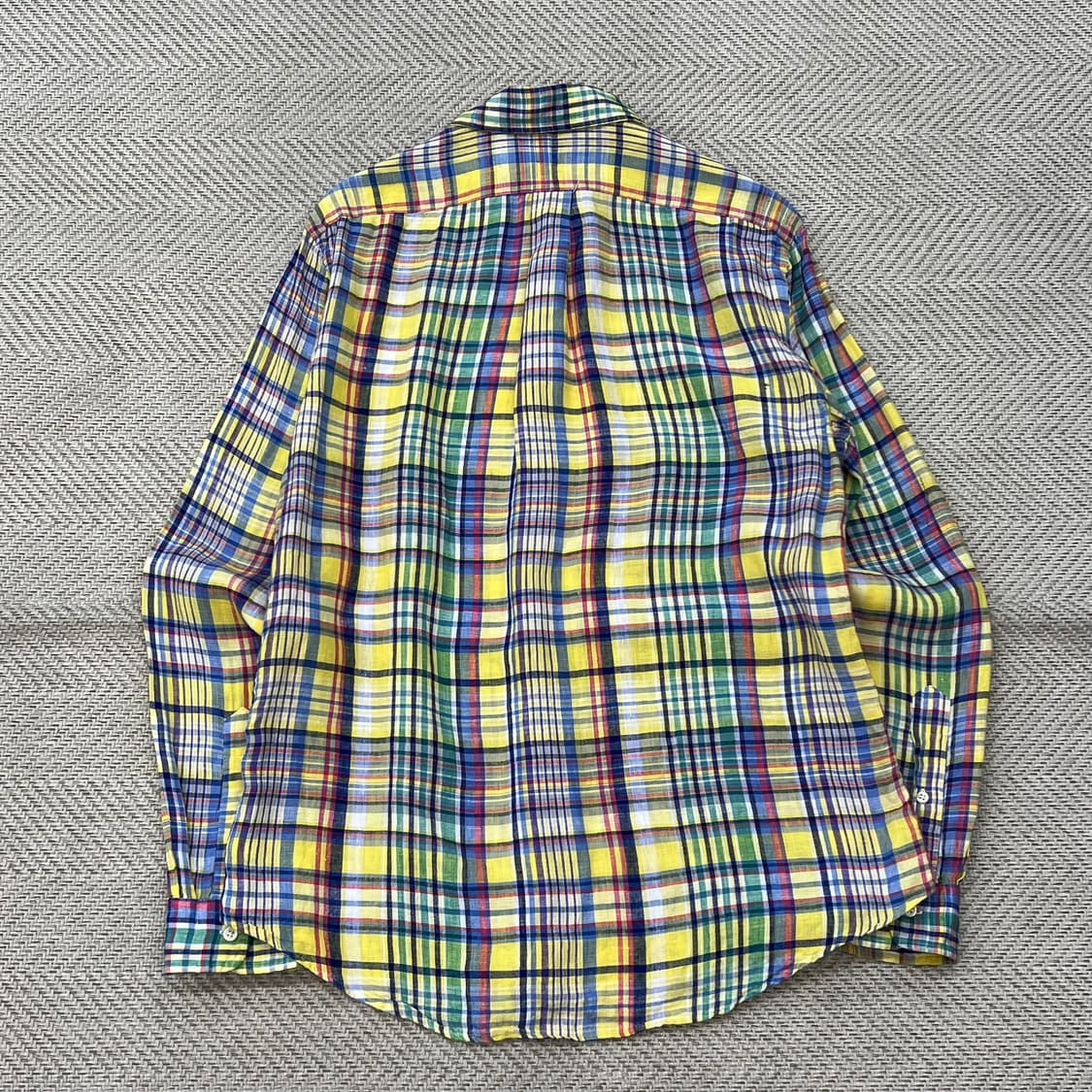 폴로 랄프로렌 린넨 체크셔츠 r3160 상품이미지2