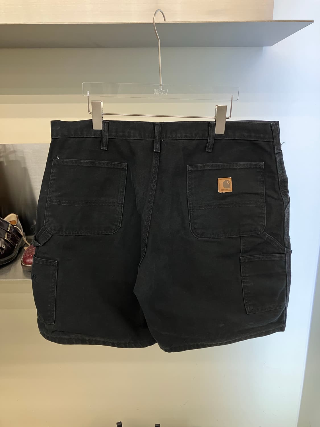 칼하트 블랙 데님 팬츠 상품이미지2