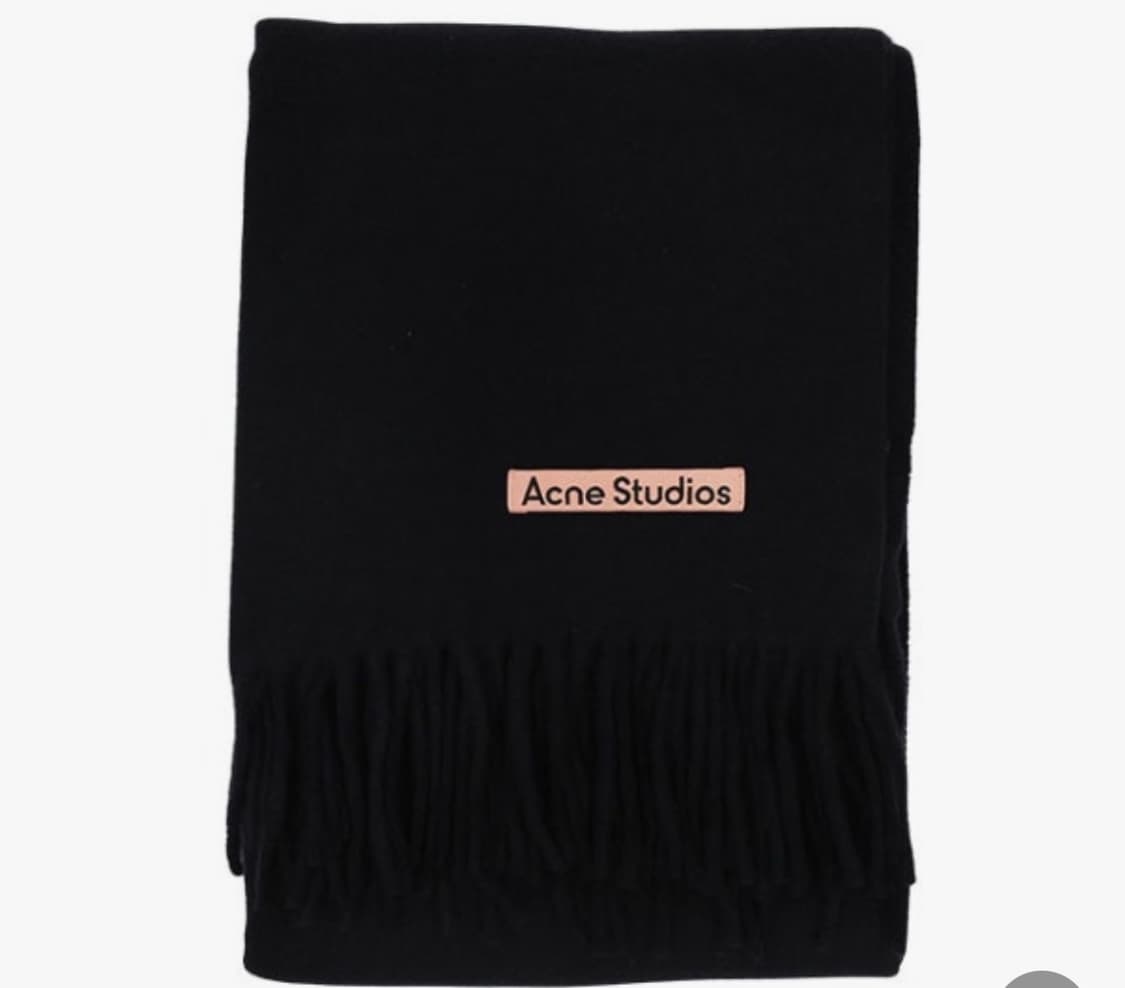 아크네스튜디오 머플러 블랙 상품이미지1