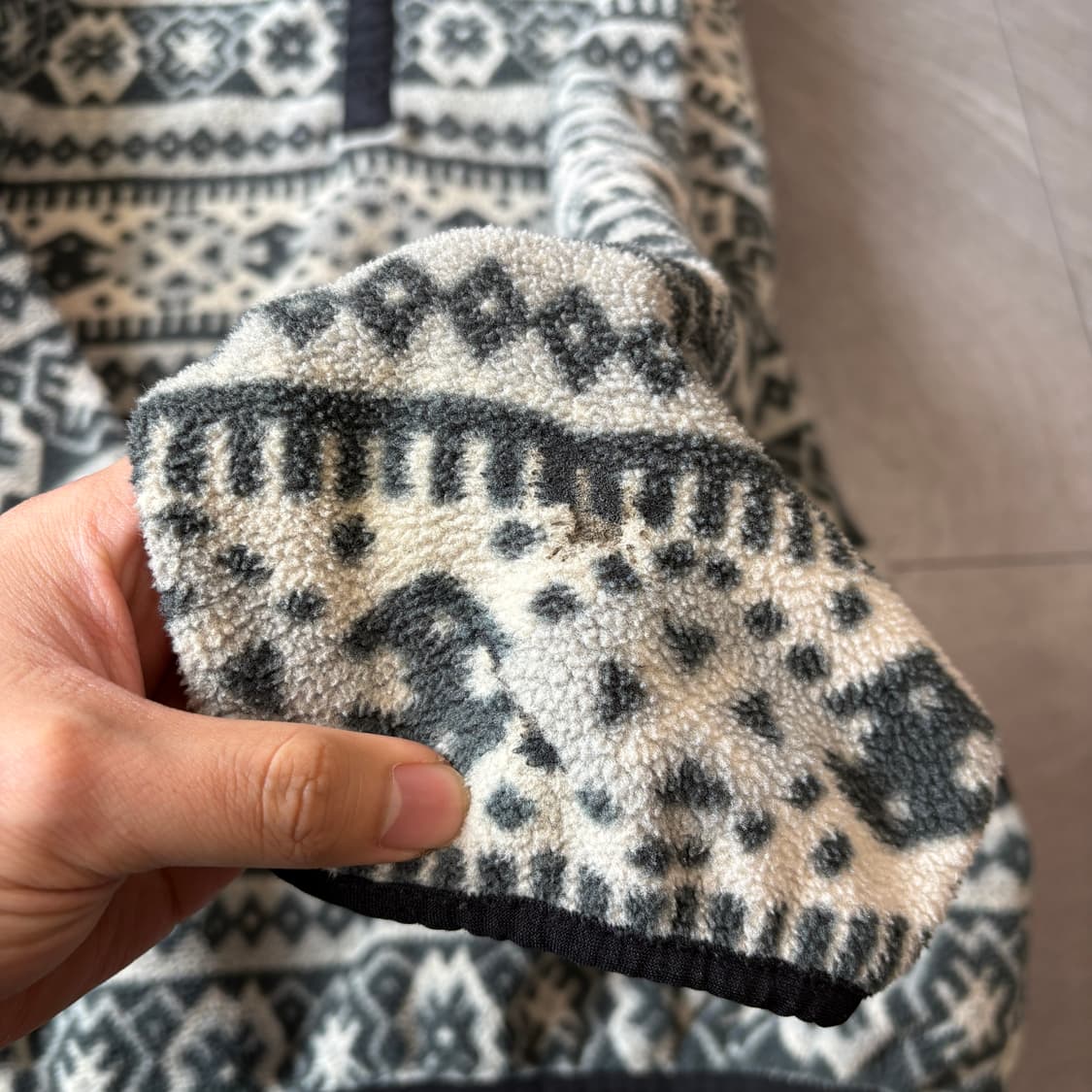 90s L.L.bean 정품 90년대 생산 엘엘빈 아즈텍 플리스 신칠라  상품이미지7