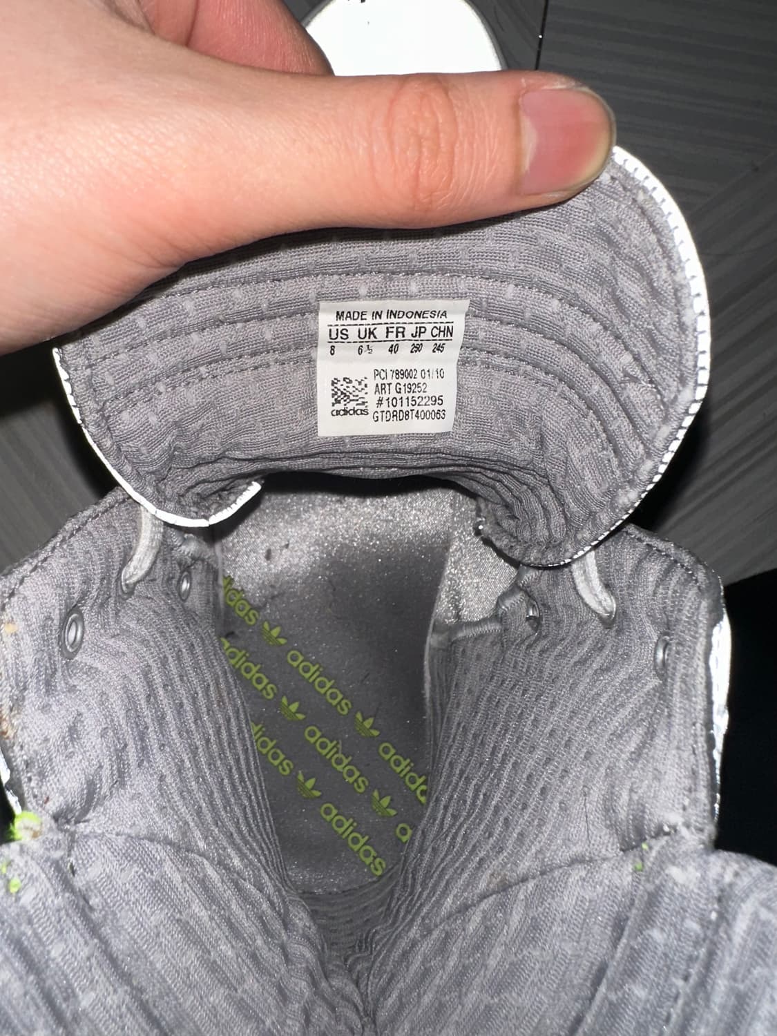 아디다스 x 제레미 스캇 트레포일 하이 상품이미지5