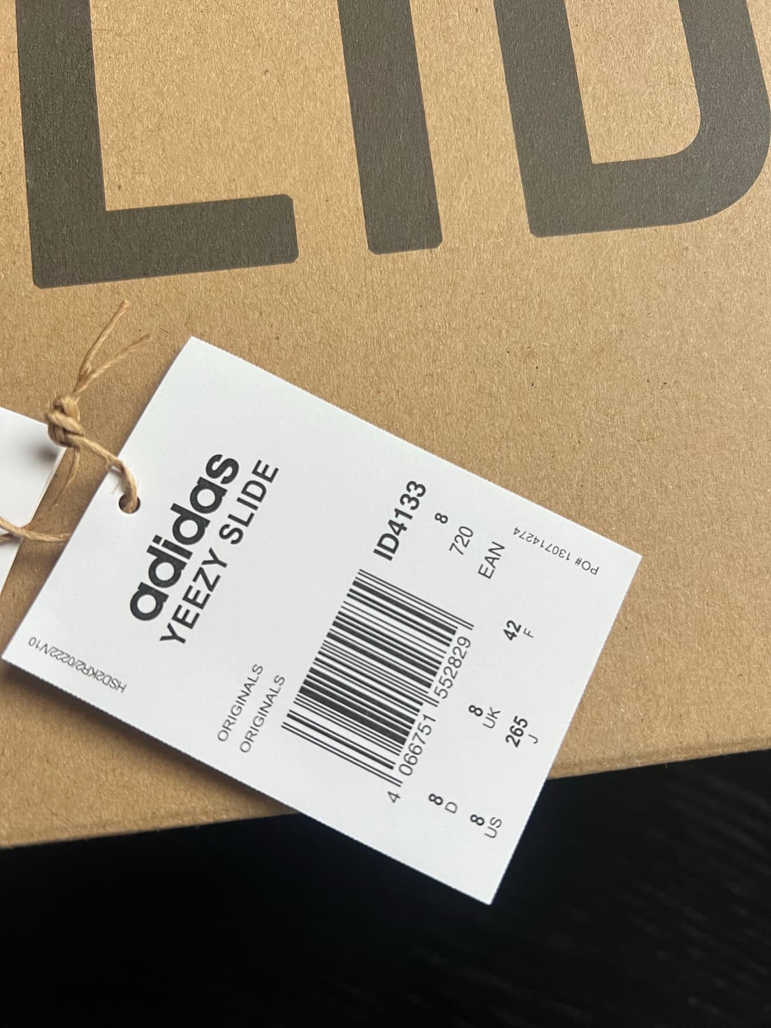 아디다스 이지 슬라이드 아주르 (265) 새상품 상품이미지2