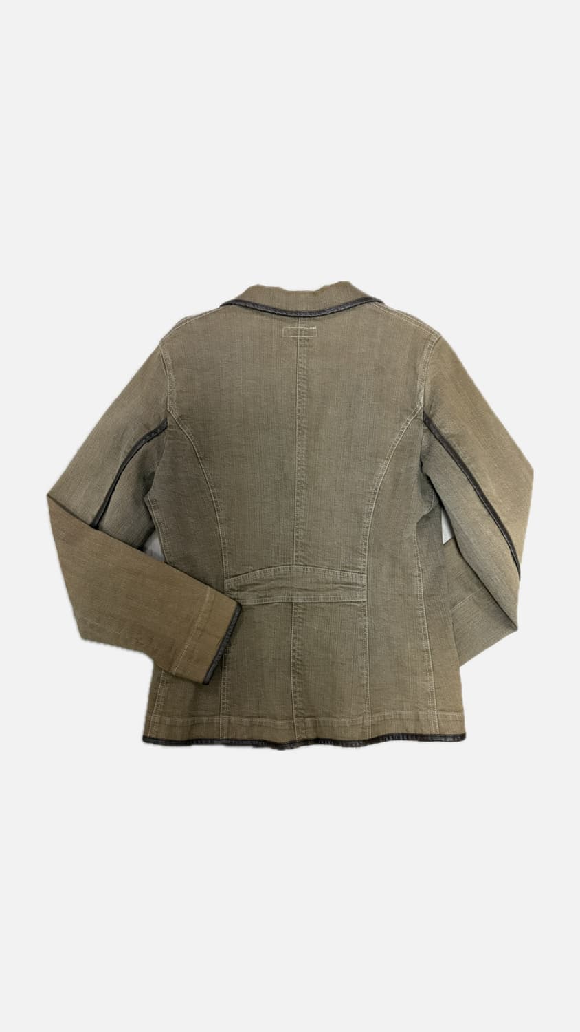 Vintage y2k denim blazer jacket 상품이미지2