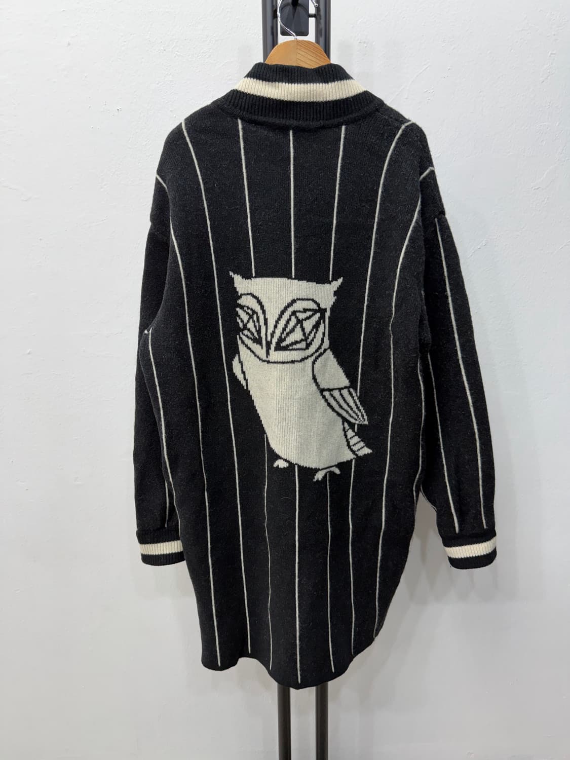 정품) 럭키슈에뜨 스트라이프 니트 자켓 F 상품이미지5