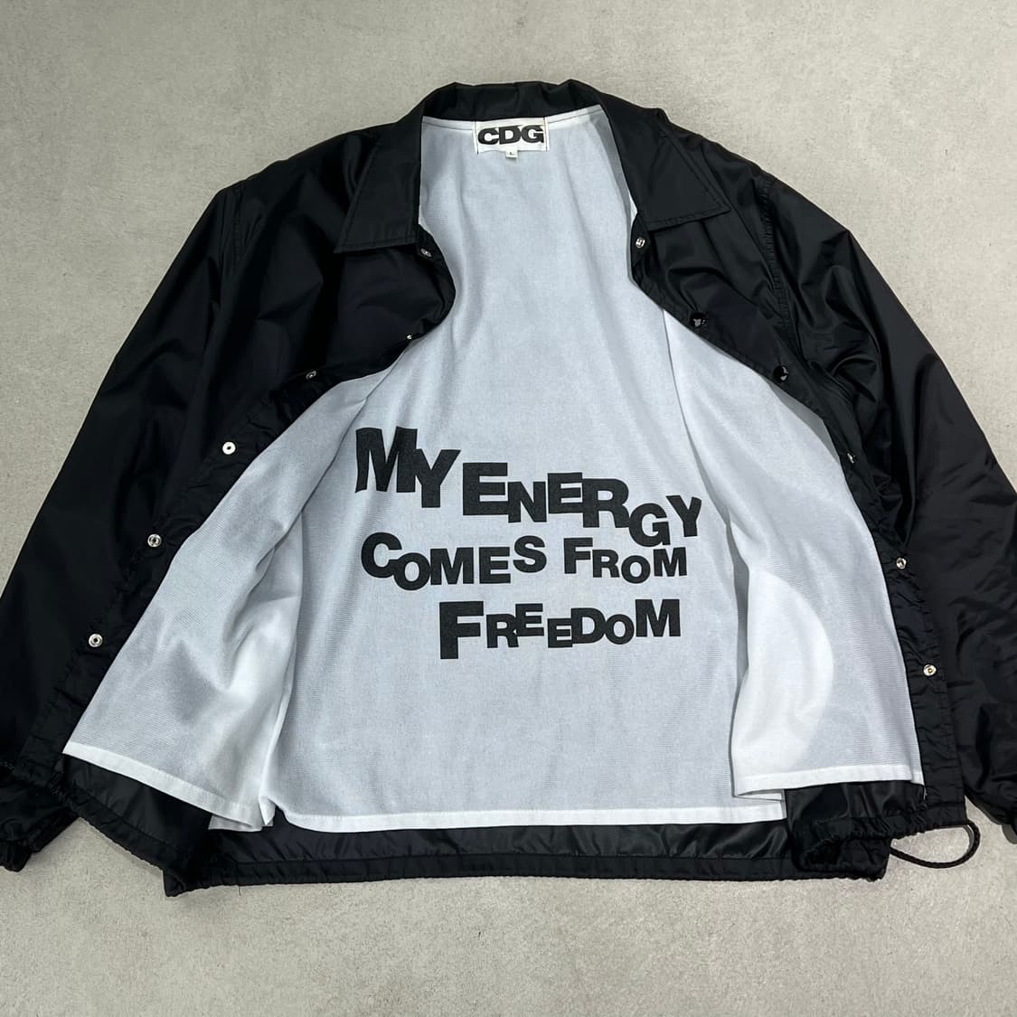 꼼데가르송 백로고 코치자켓 s09618 상품이미지3