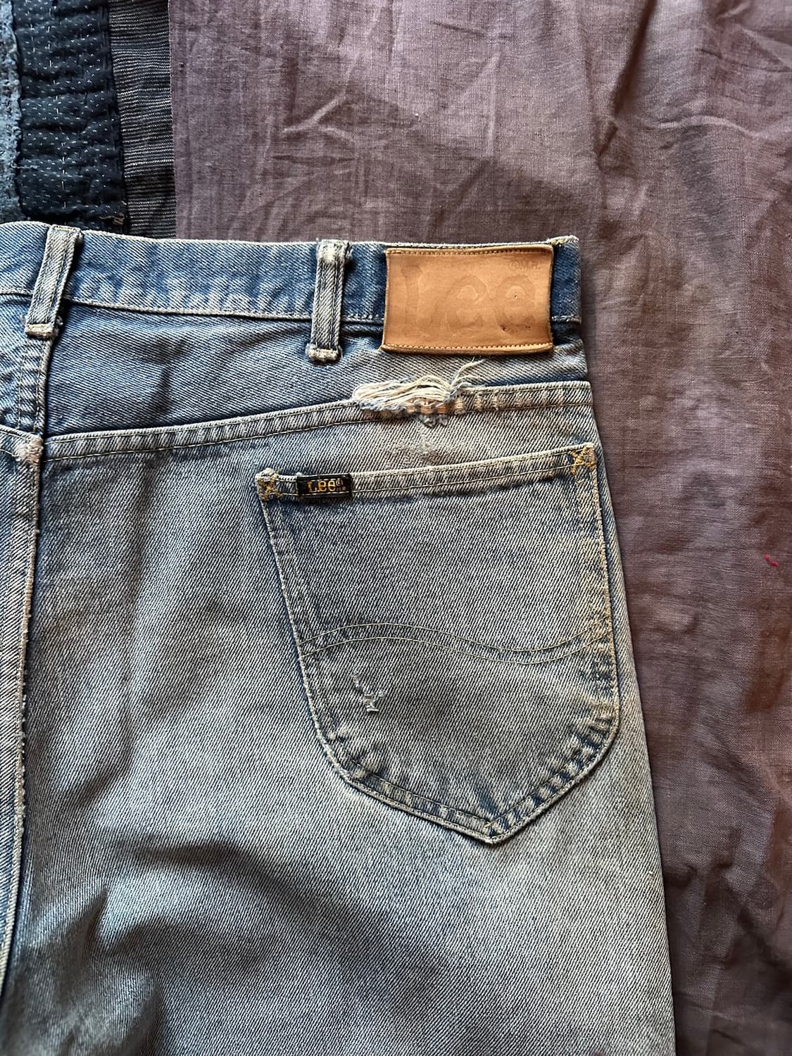 70s USA LEE 빈티지 리 라이더스 데님 팬츠 상품이미지9