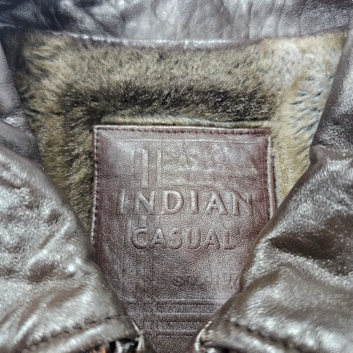 INDIAN 양가죽 자켓 M 상품이미지6