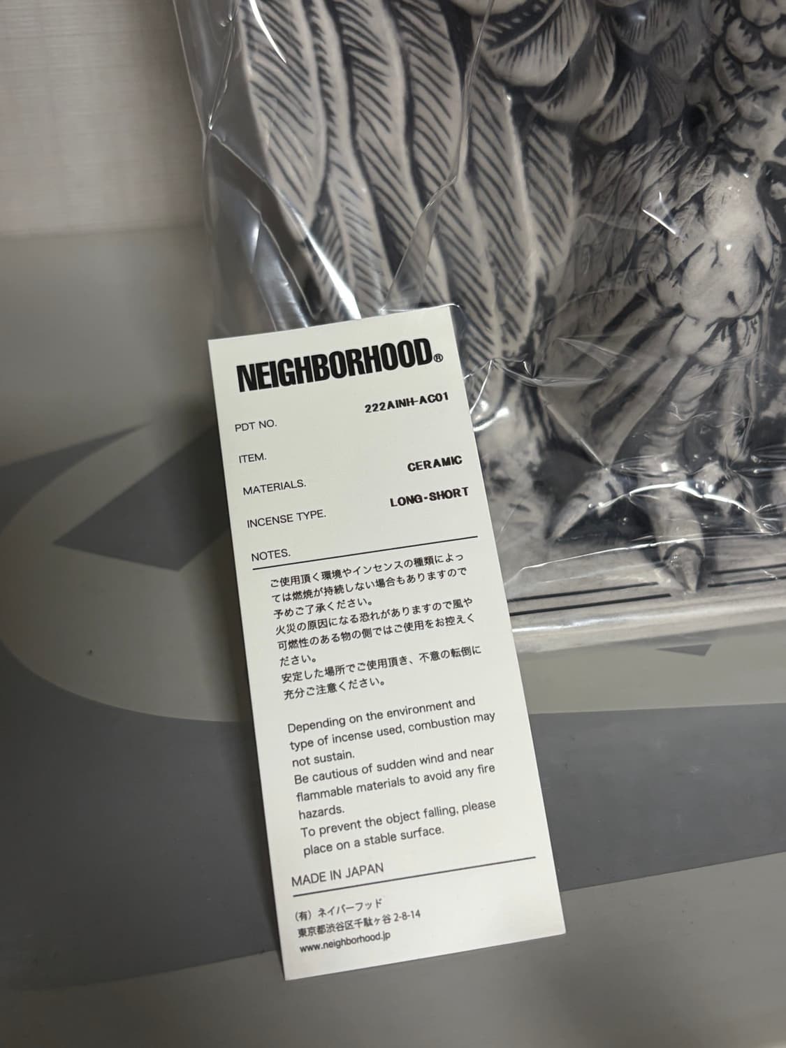 네이버후드 22aw 독수리 챔버 블랙 F 상품이미지5