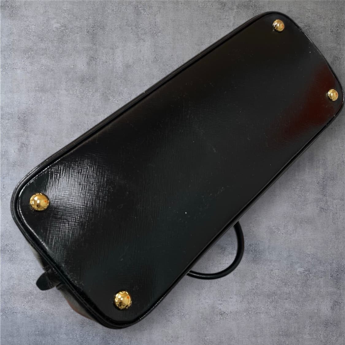 프라다 Prada 블랙 사피아노 럭스 토트백 상품이미지4