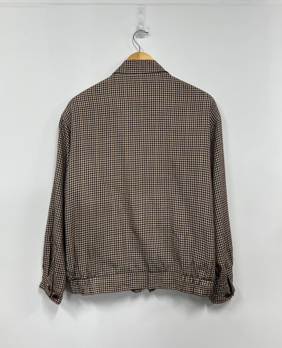 런던포그 잔체크 빈티지 블루종 상품이미지6