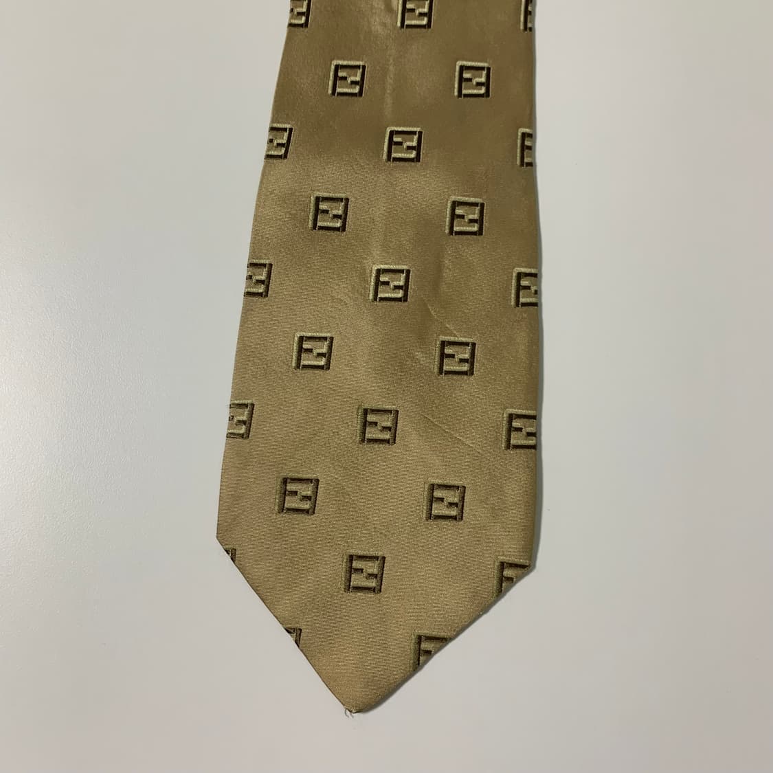 펜디(FENDI) FF모노그램 넥타이 명품 A등급 9.9cm 상품이미지9