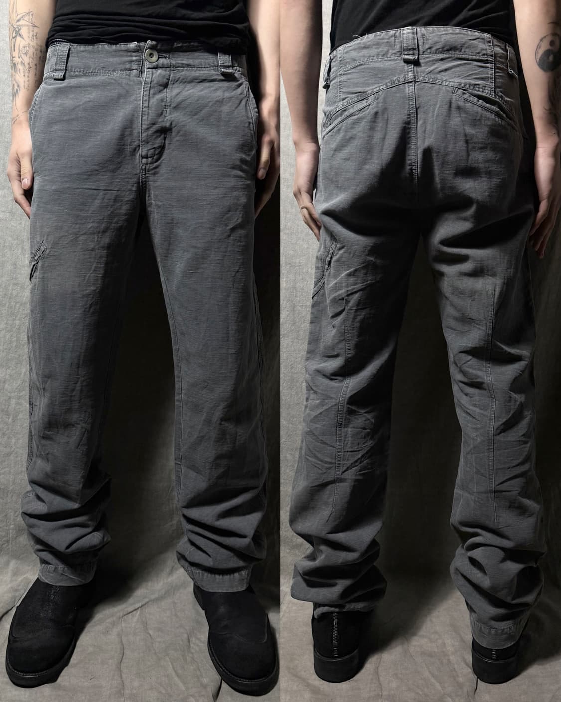 TRANSIT UOMO Washed Trousers  상품이미지1