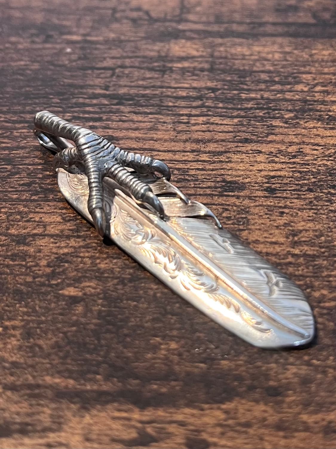 타로와시미 아라베스크 클로 L 페더, 로즈18K S 페더 상품이미지2