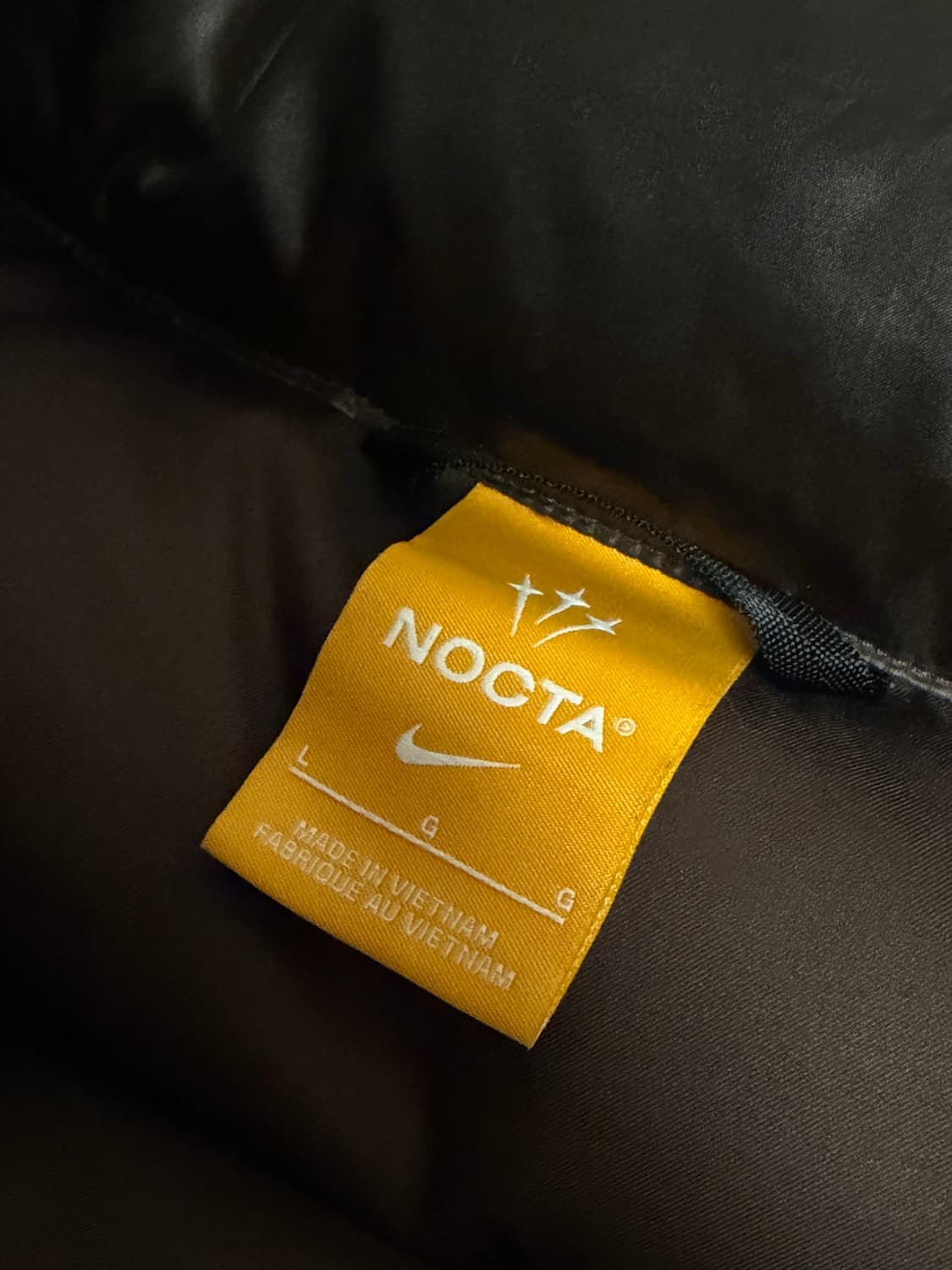 나이키 녹타 패딩 브라운 아시아L 상품이미지3