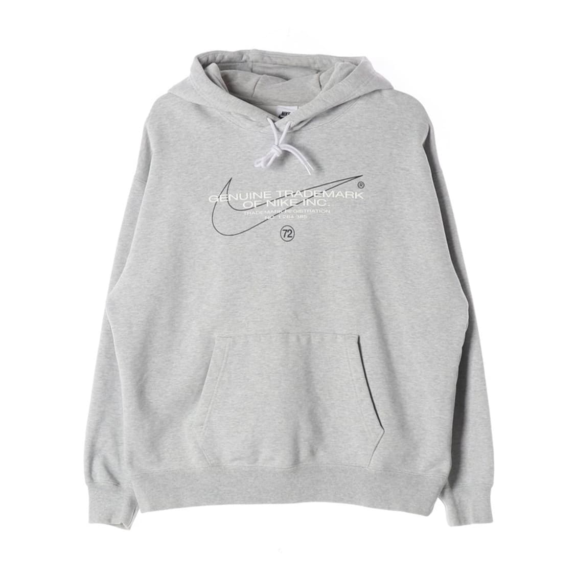 나이키 SB 빅스우시 레터링 후드티 그레이 XL 상품이미지1