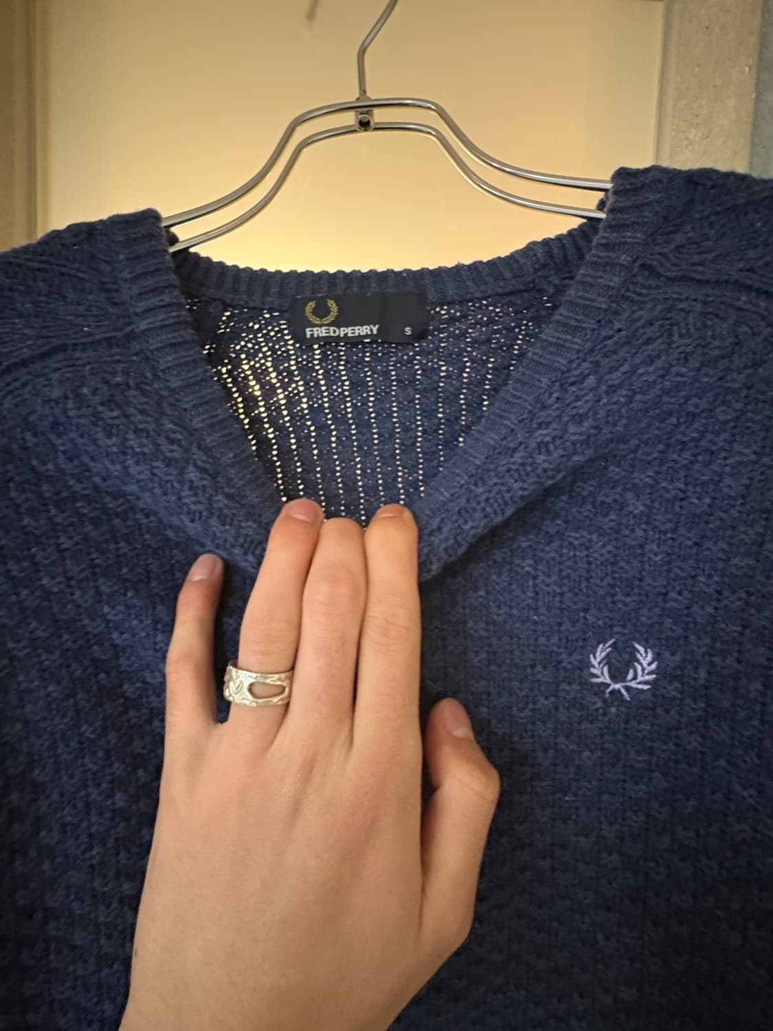 프레드 페리 와플 니트  상품이미지2