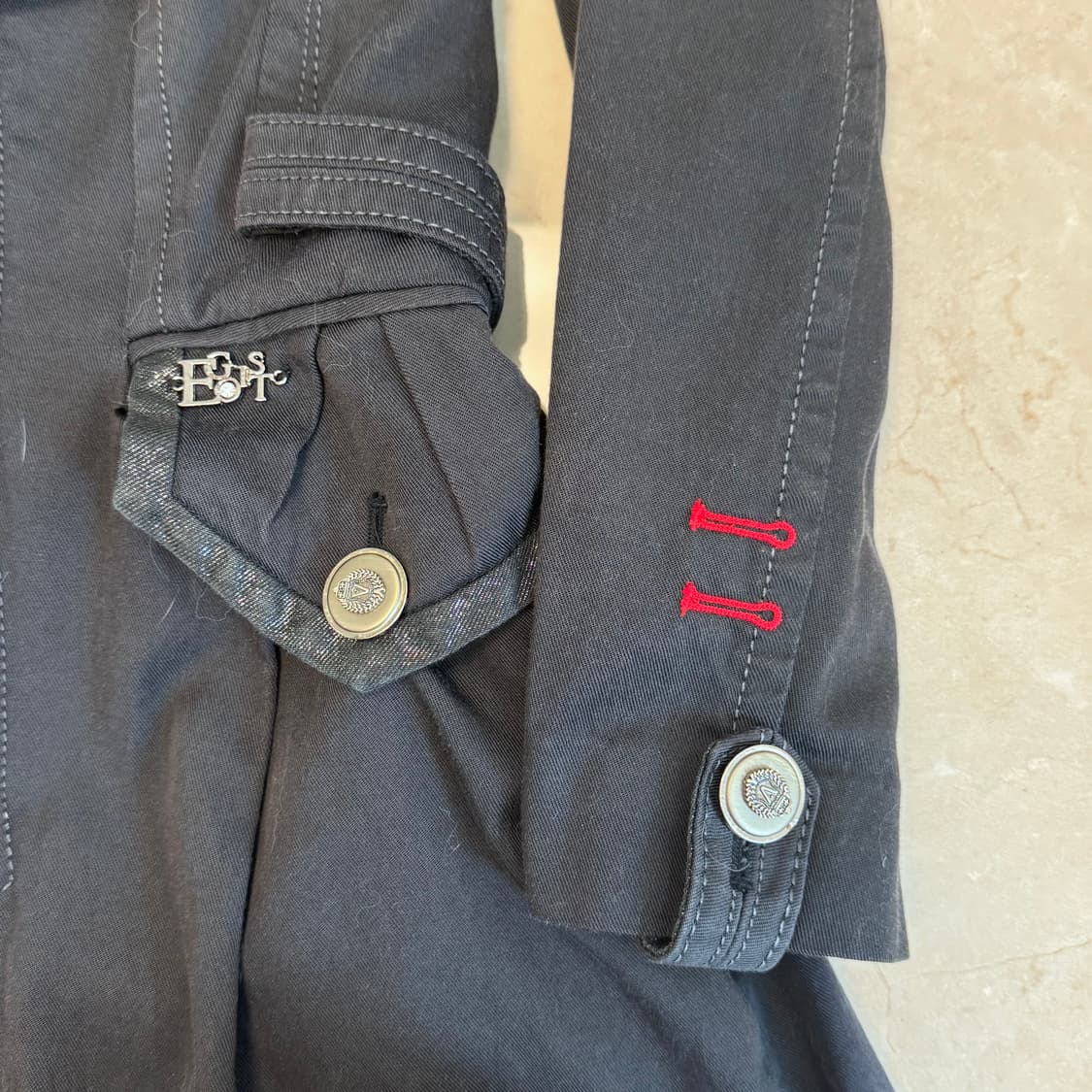 egoist goth gothic long coat 상품이미지4