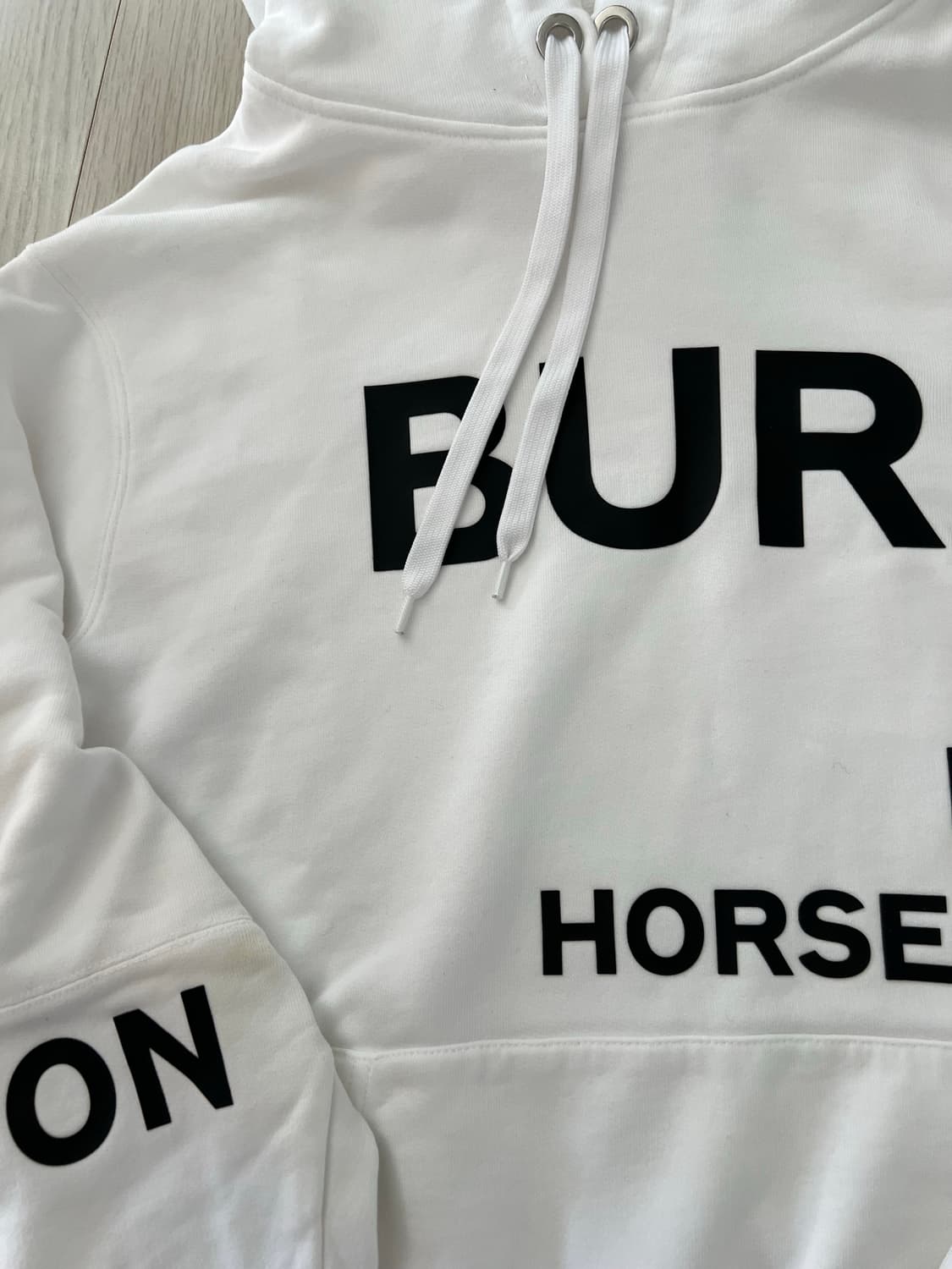 버버리 호스페리 프린트 코튼 오버사이즈 후드 상품이미지8