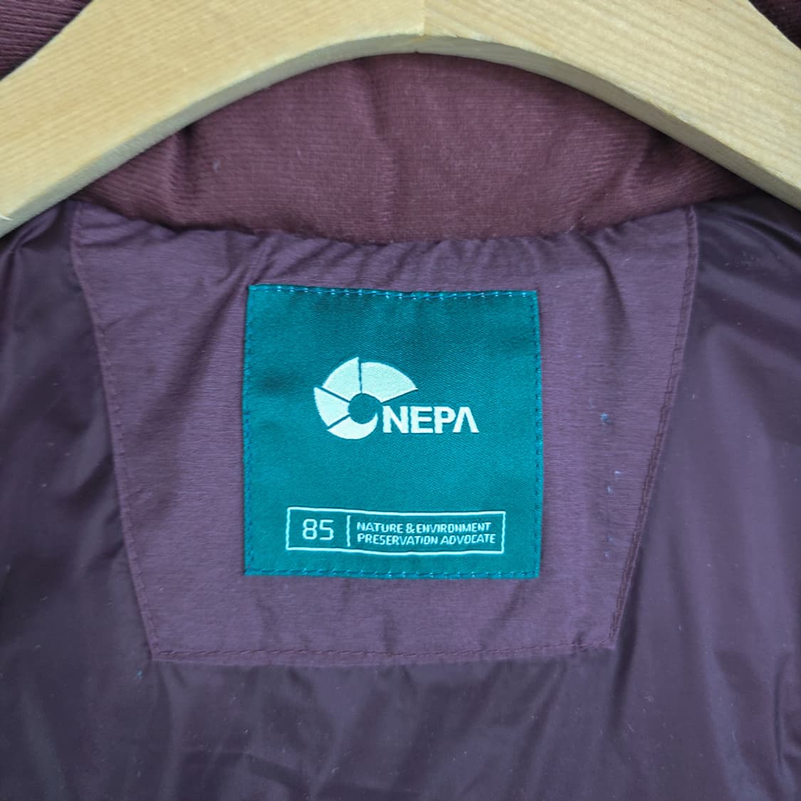 네파(NEPA) 퍼 후드 덕다운 롱 베스트 85 상품이미지6