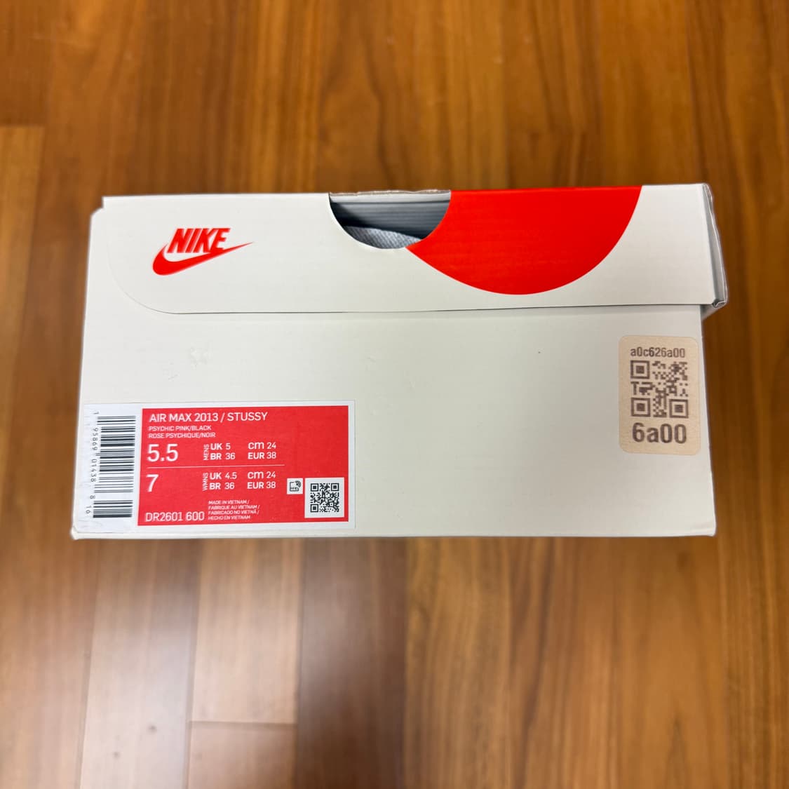 240 나이키 x 스투시 에어맥스 2013 싸이킥 핑크 상품이미지6