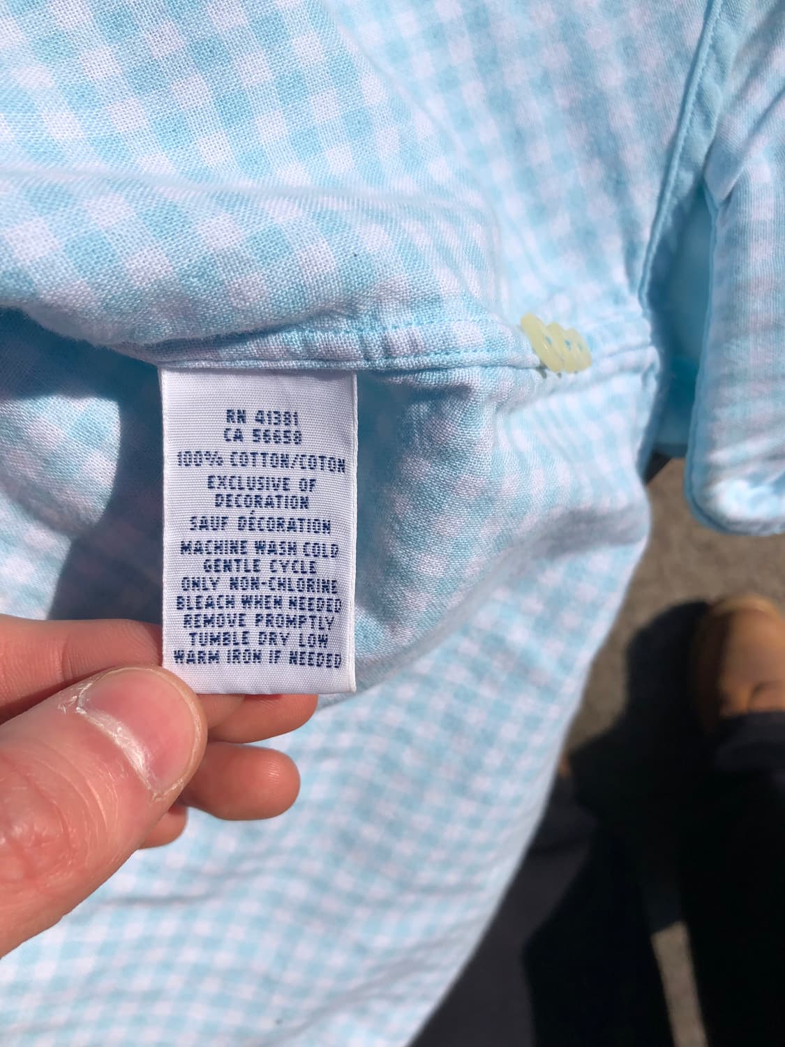 폴로랄프로렌 셔츠 (파스텔 민트) 상품이미지7