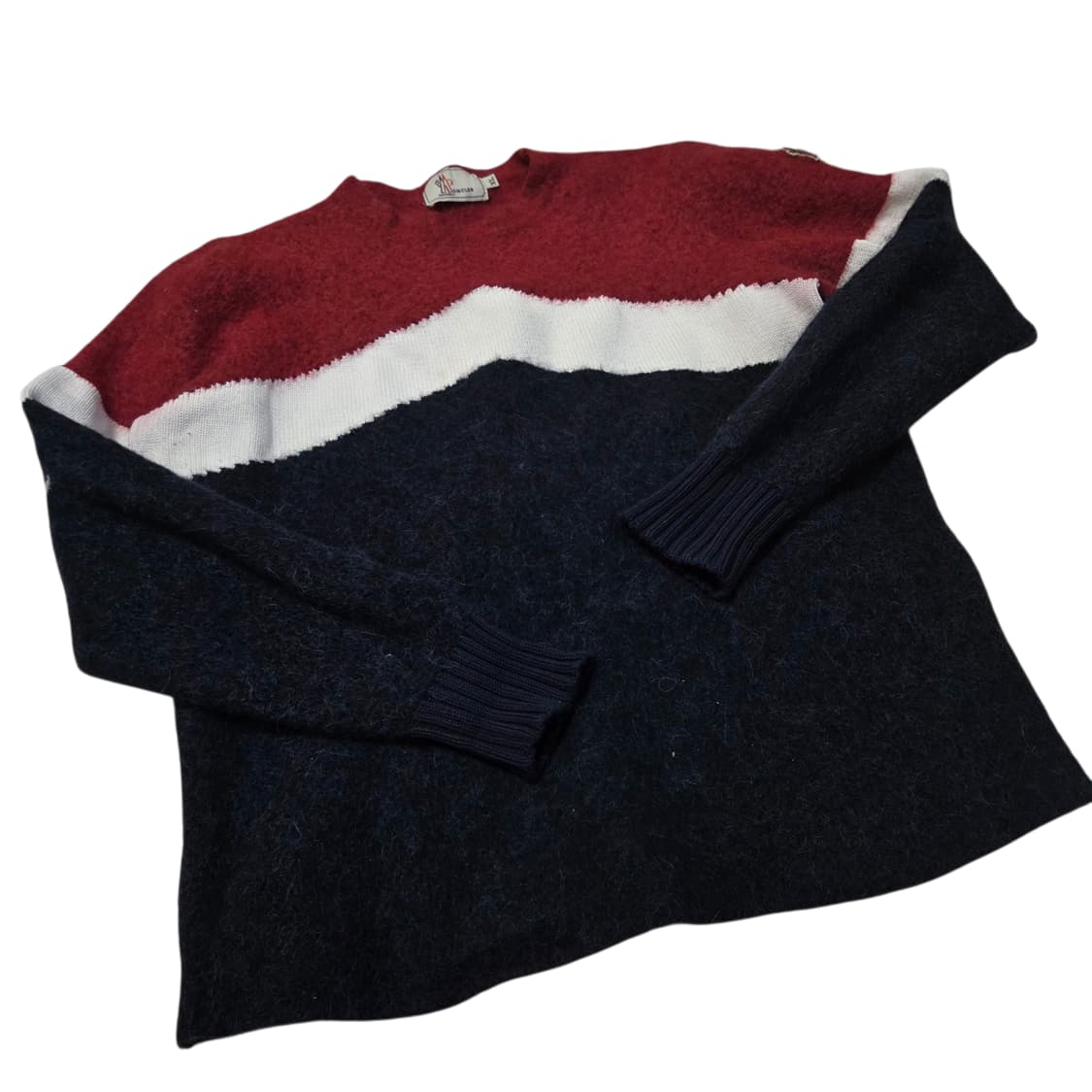 Moncler 몽클레르 삼색 배색 니트 상품이미지2