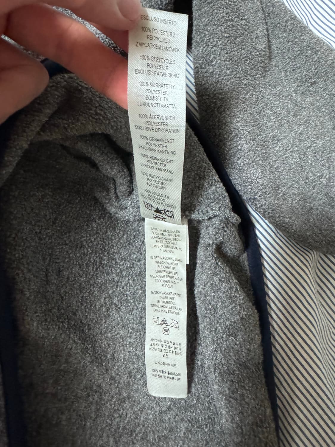 파타고니아 신칠라 플리스 풀오버 니켈 네이비 블루 상품이미지10