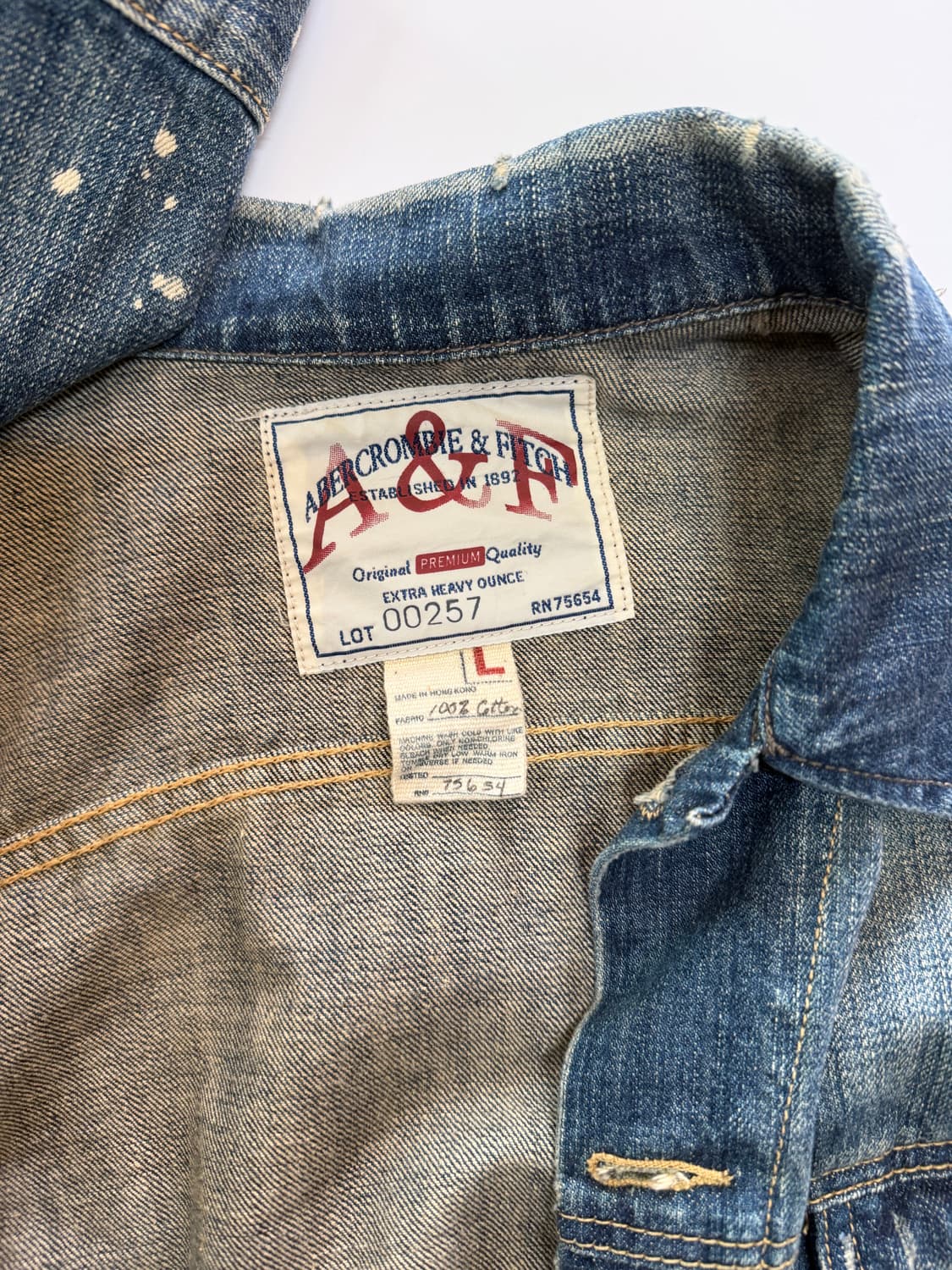 아베크롬비 청자켓 상품이미지5