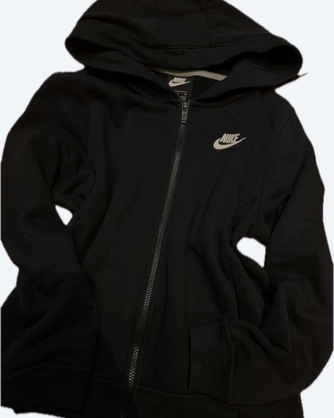 🖤나이키 스우시 스몰로고 블랙 후드집업🖤 상품이미지3