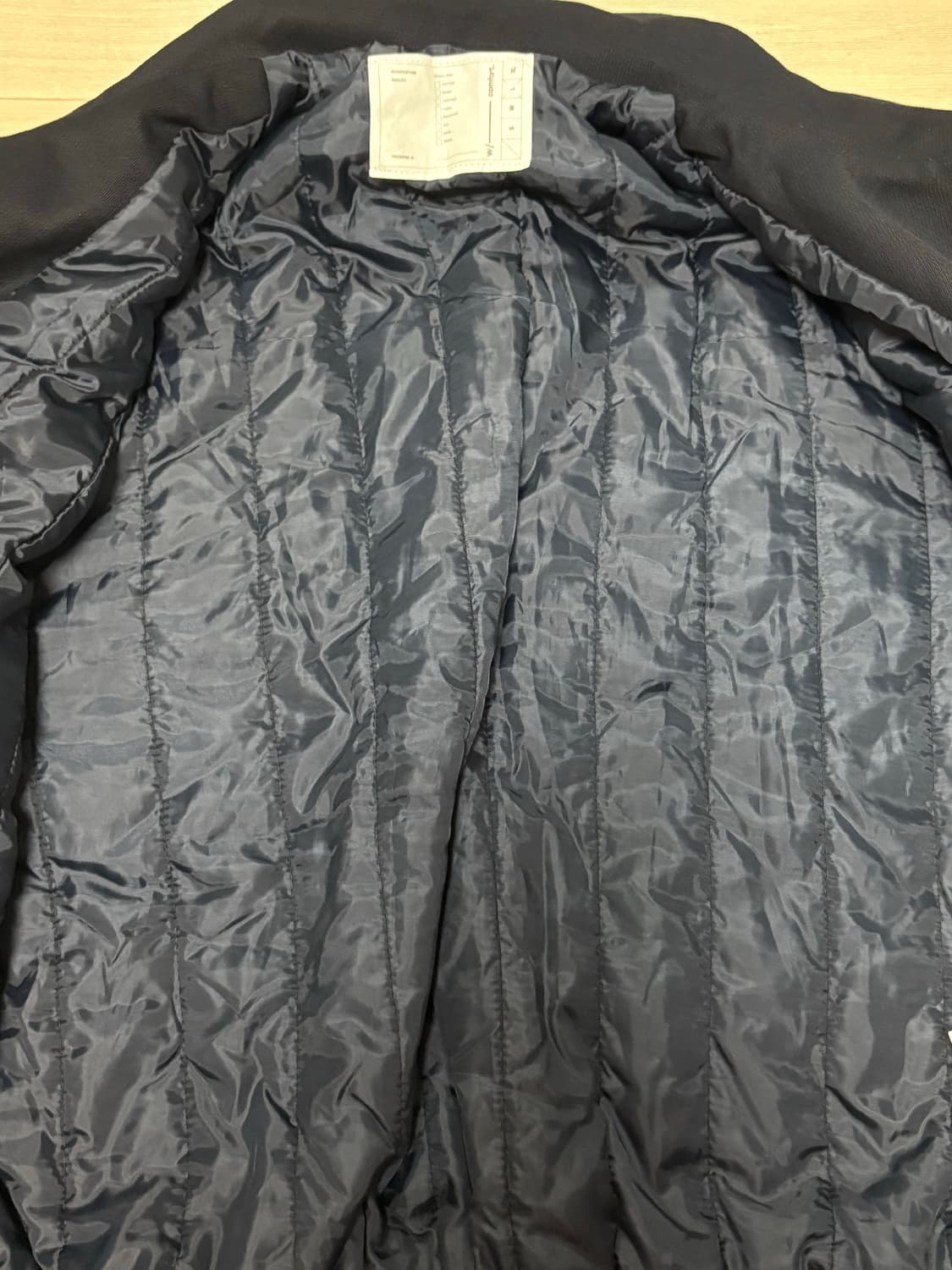 심라인 블루종 네이비 자켓 L 투웨이 새상품 상품이미지6