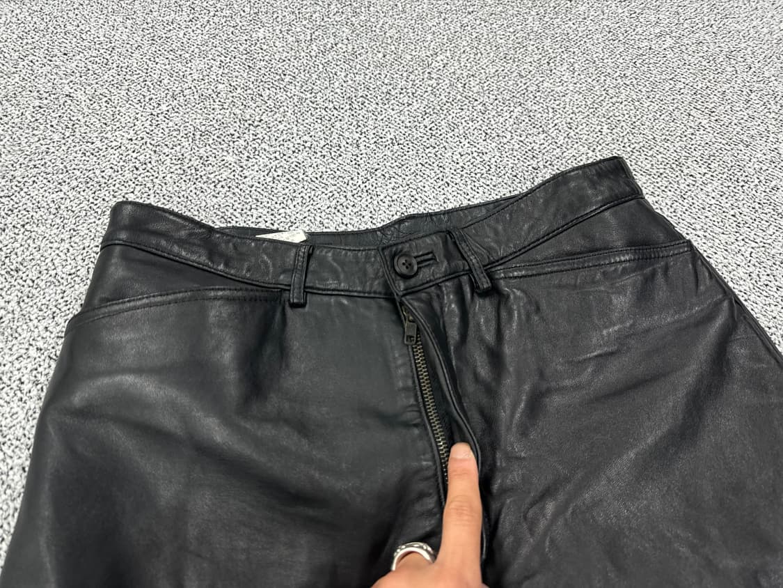 MOOK 양가죽 바지 상품이미지3