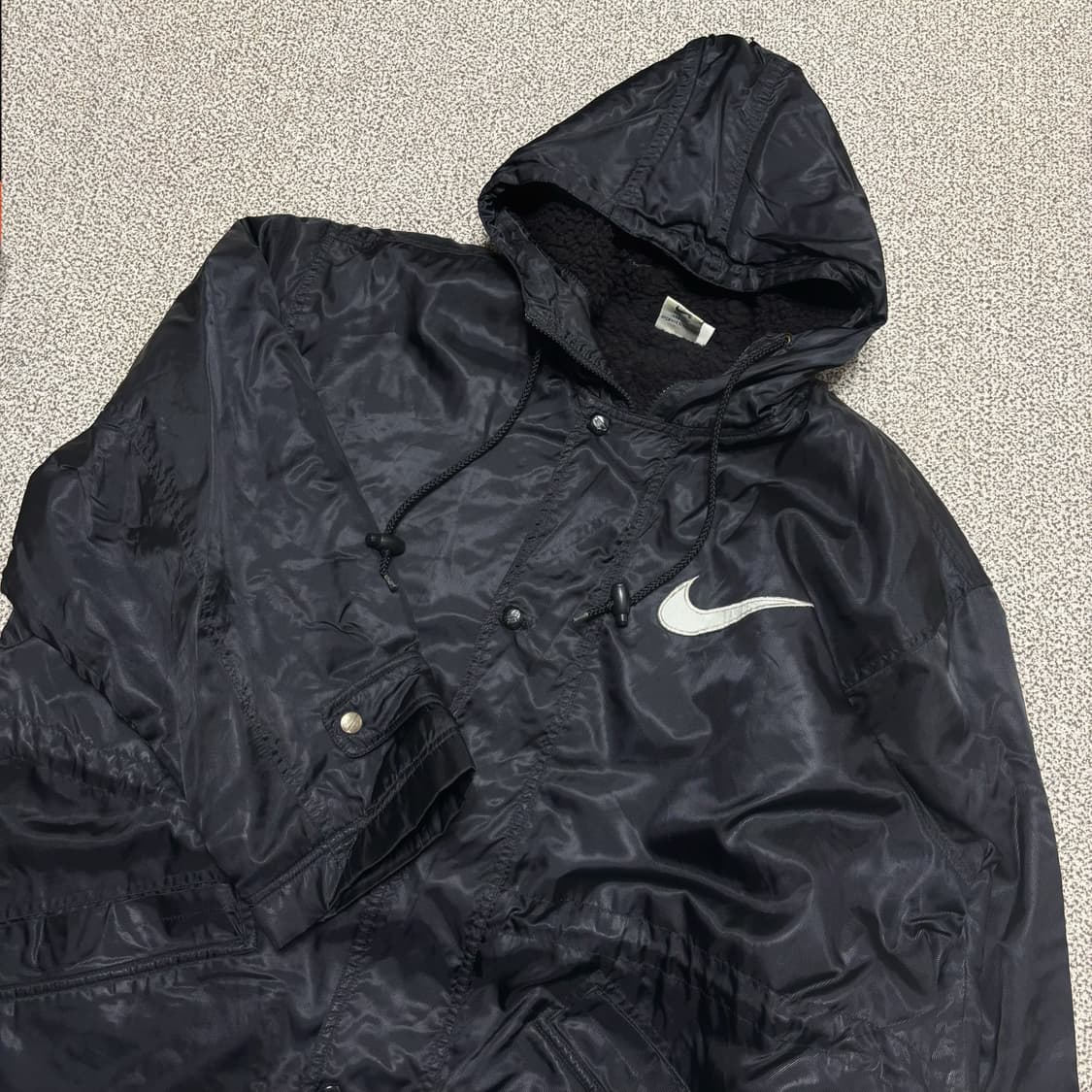 [택포] Nike 나이키 올드스쿨 스우시 롱 패딩 파카 [AB] 상품이미지1