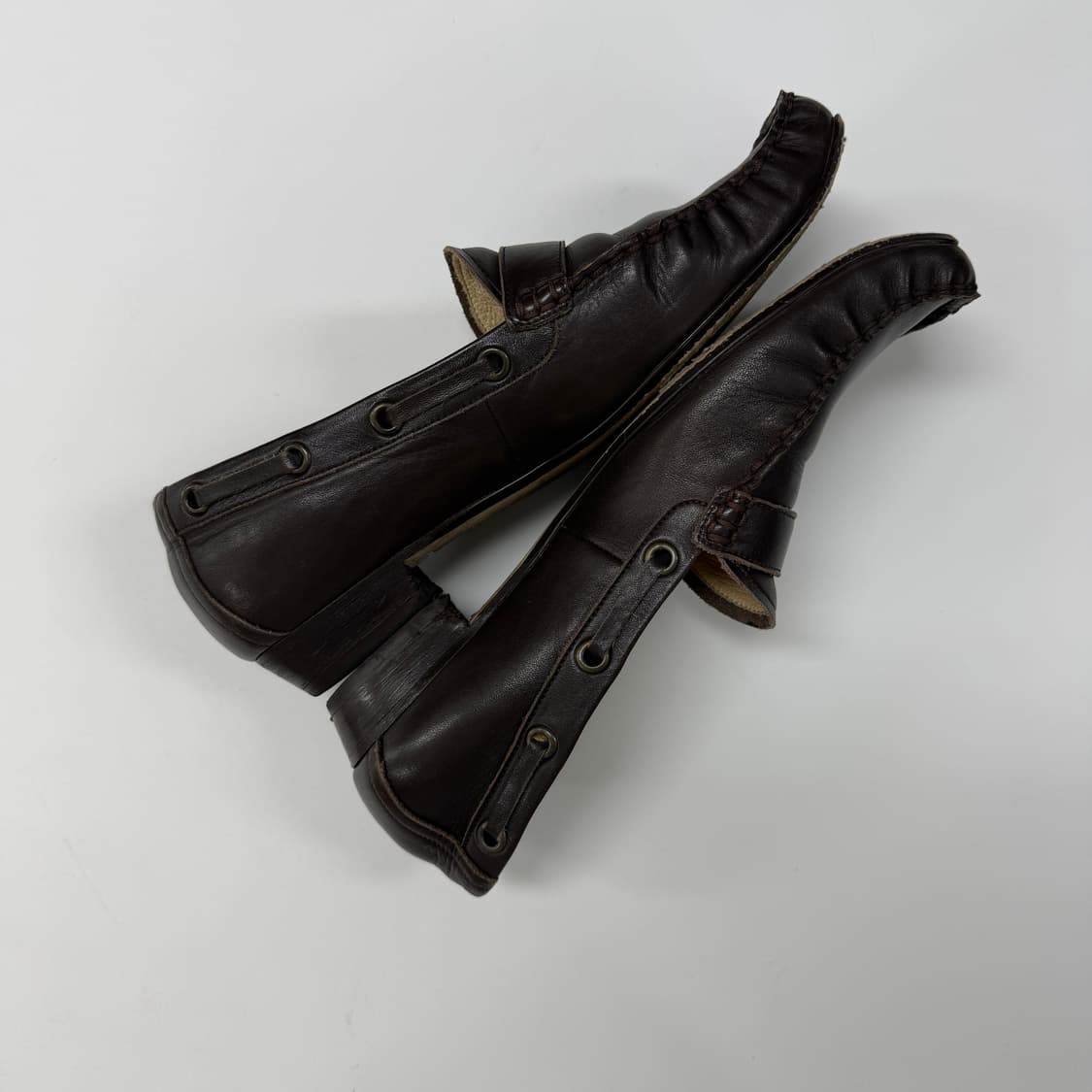 Katharine Hamnett buckle moc loafers 상품이미지4